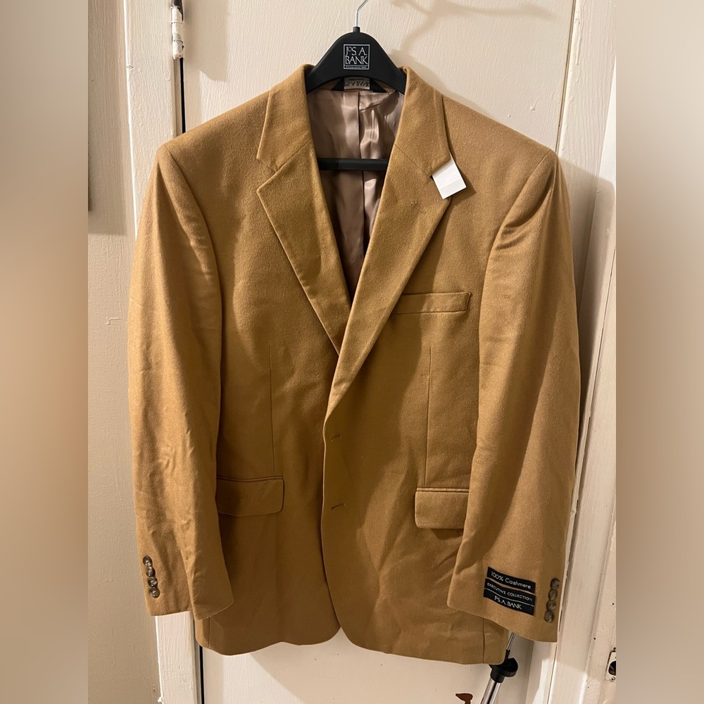 Browns Sport-Coat, 100% Cashmere, Jos. A. Bank, Size - 43REG